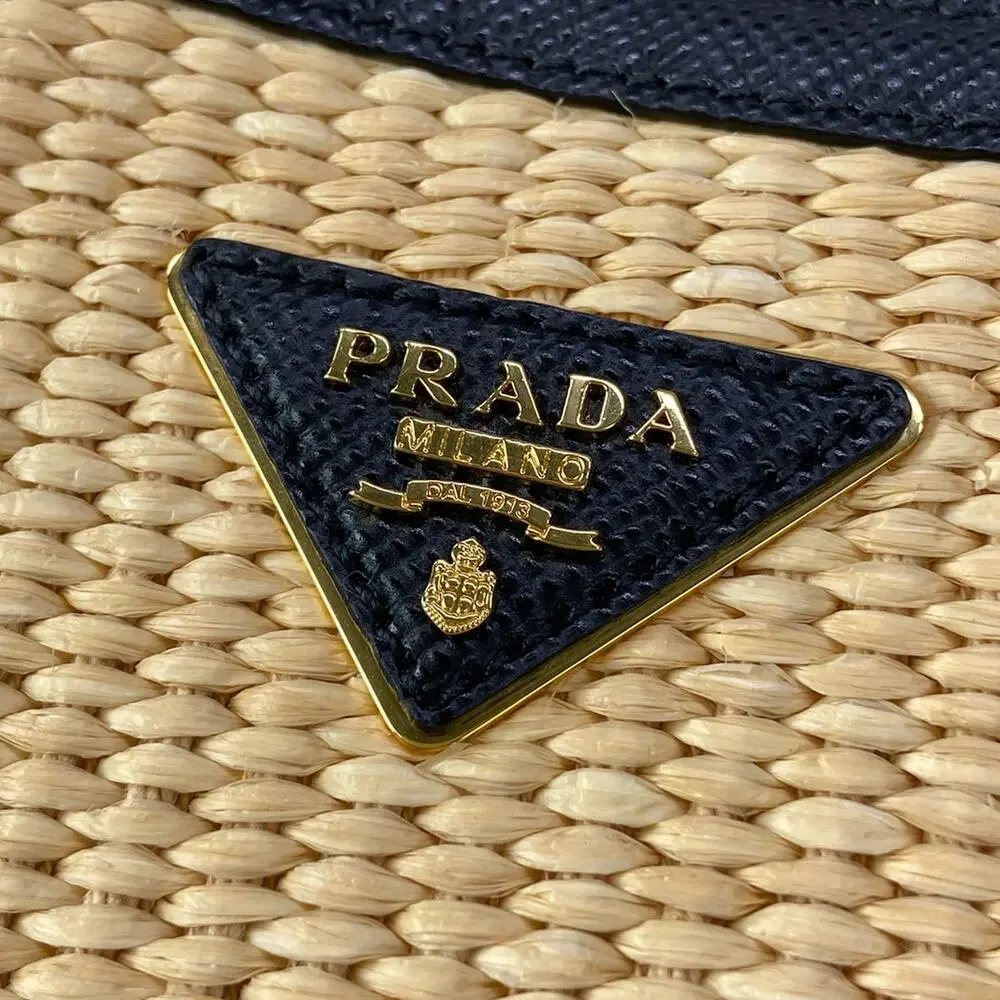 Prada panier handbag